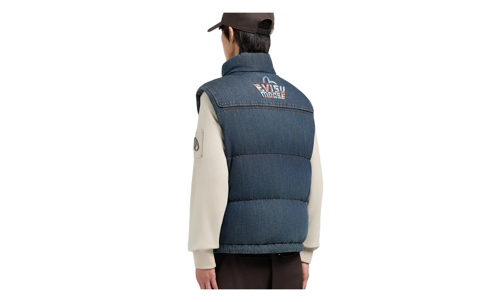 Denim Down Vest "Evisu - Denim" M35MV450EV 1841