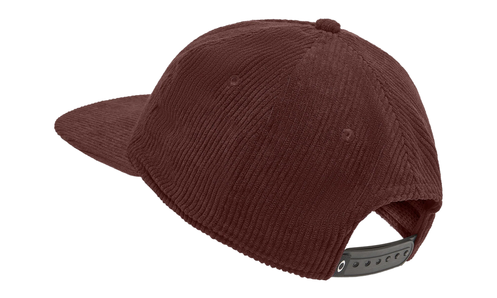 Ellipse Corduroy Snapback Hat "Grenache" FOS901670 9B2