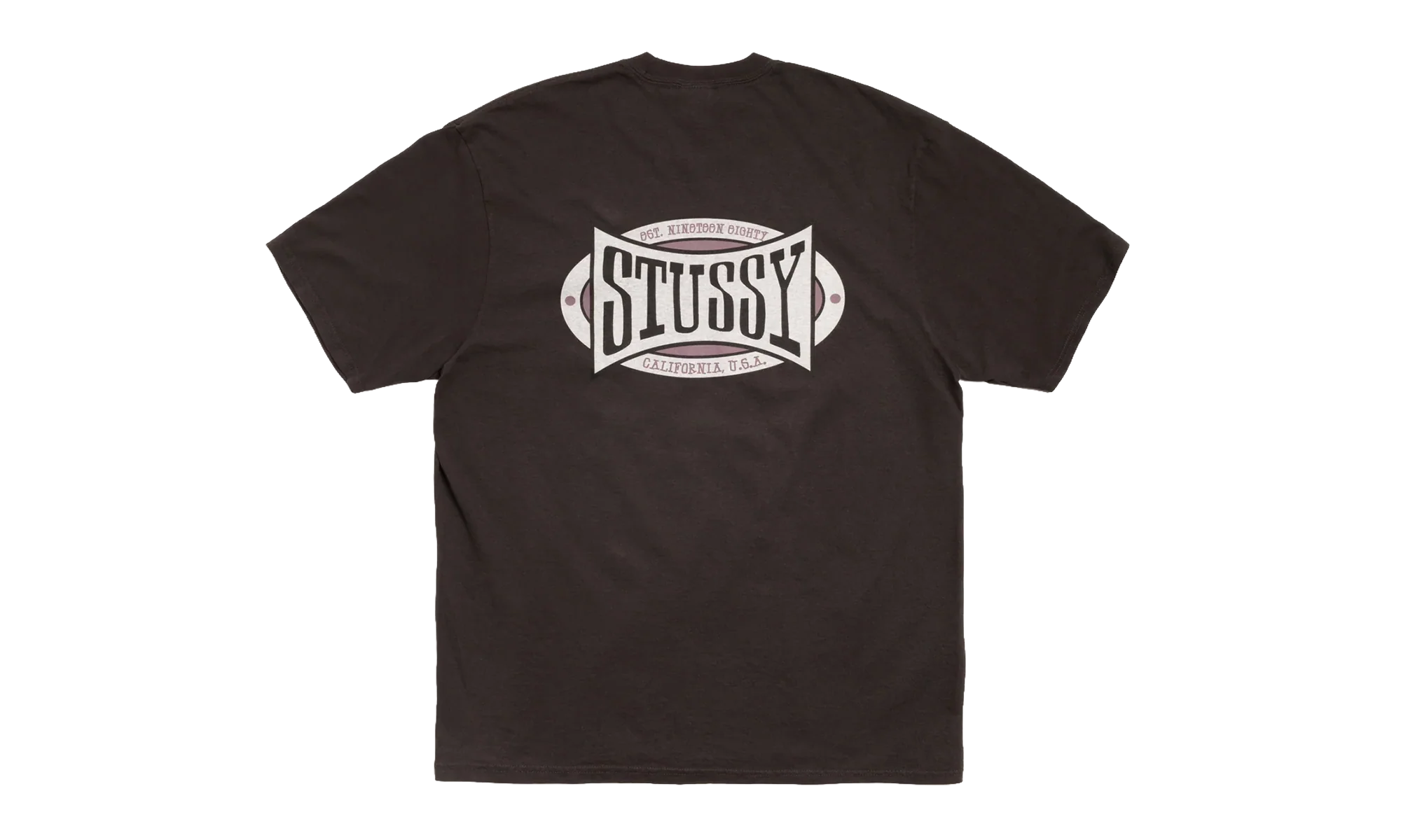 Champion Oval Pigment Dyed T-Shirt "Faded Black" STUS364