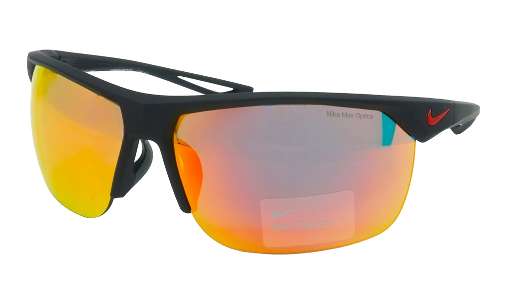 Trainer Max Sunglasses "Matte Black / Grey / Red" IF2484X 006
