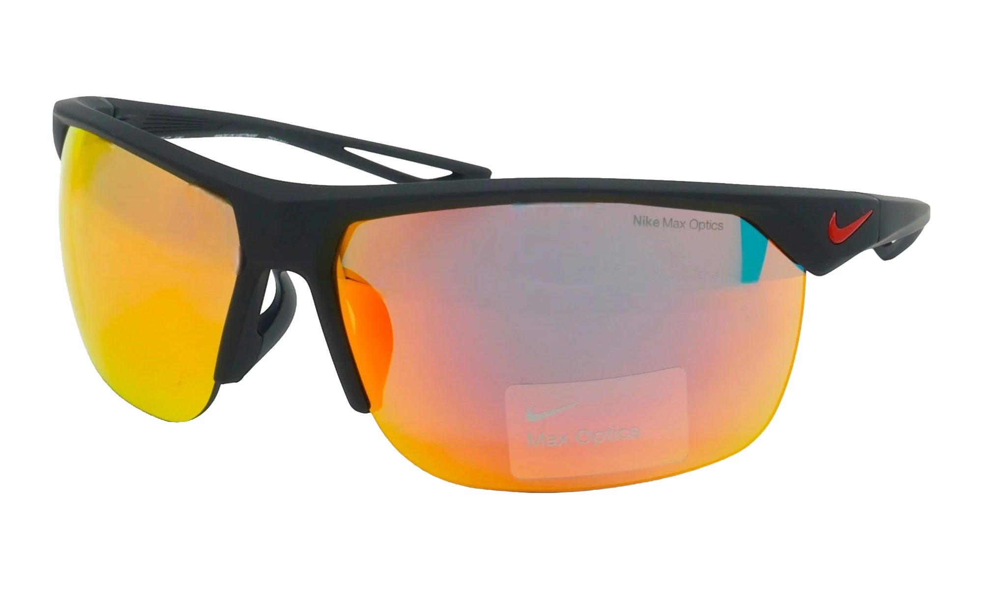 Trainer Max Sunglasses "Matte Black / Grey / Red" IF2484X 006