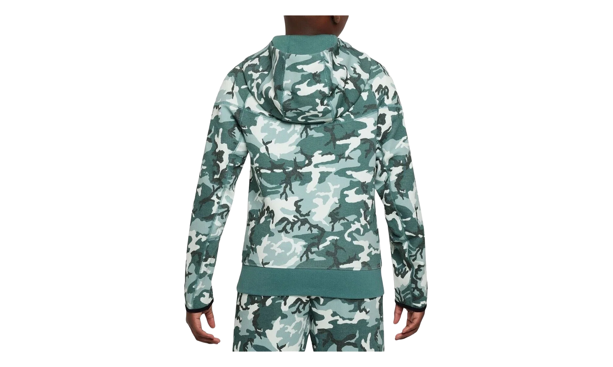 Sportswear Tech Fleece Full Zip GS "Green Camo" FN9118 361
