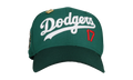 59FIFTY Los Angeles Dodgers "Dodger Stadium" Fitted Hat ""Dodger Stadium" 2-Tone Green / White" NE138