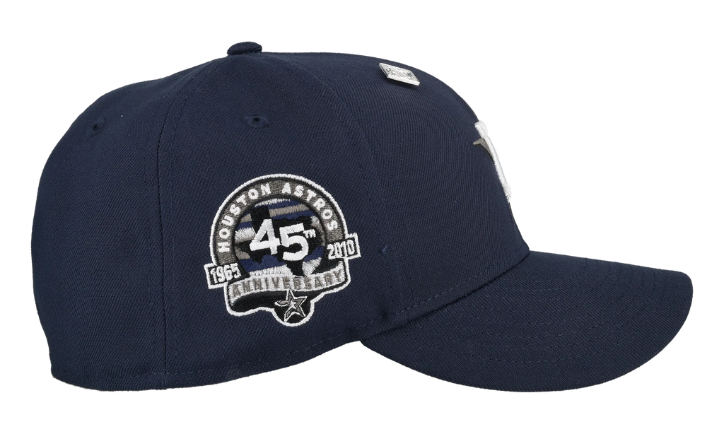 59FIFTY Houston Astros 45th Anniversary Fitted Hat "Metallic Oceanside Blue" NE424