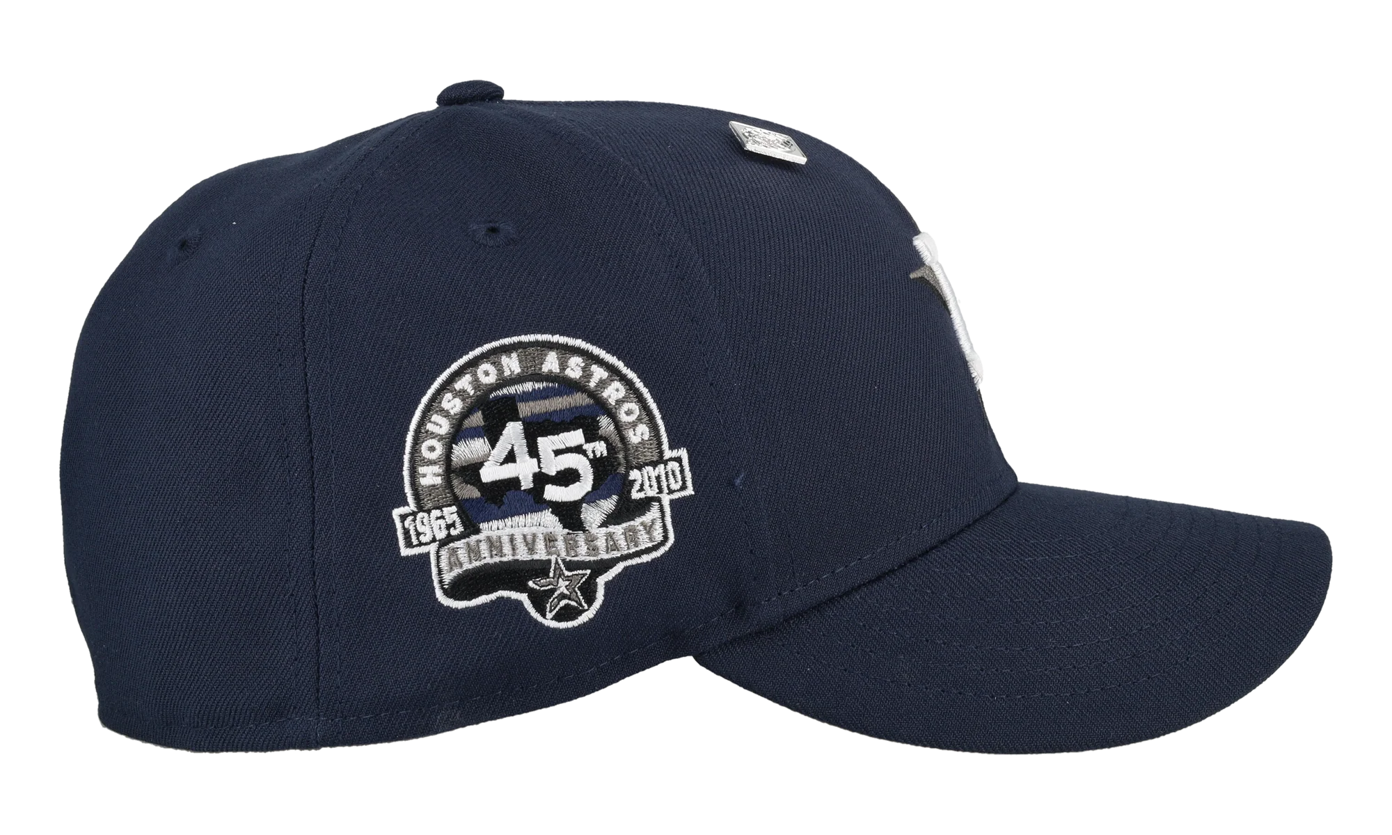 59FIFTY Houston Astros 45th Anniversary Fitted Hat "Metallic Oceanside Blue" NE424