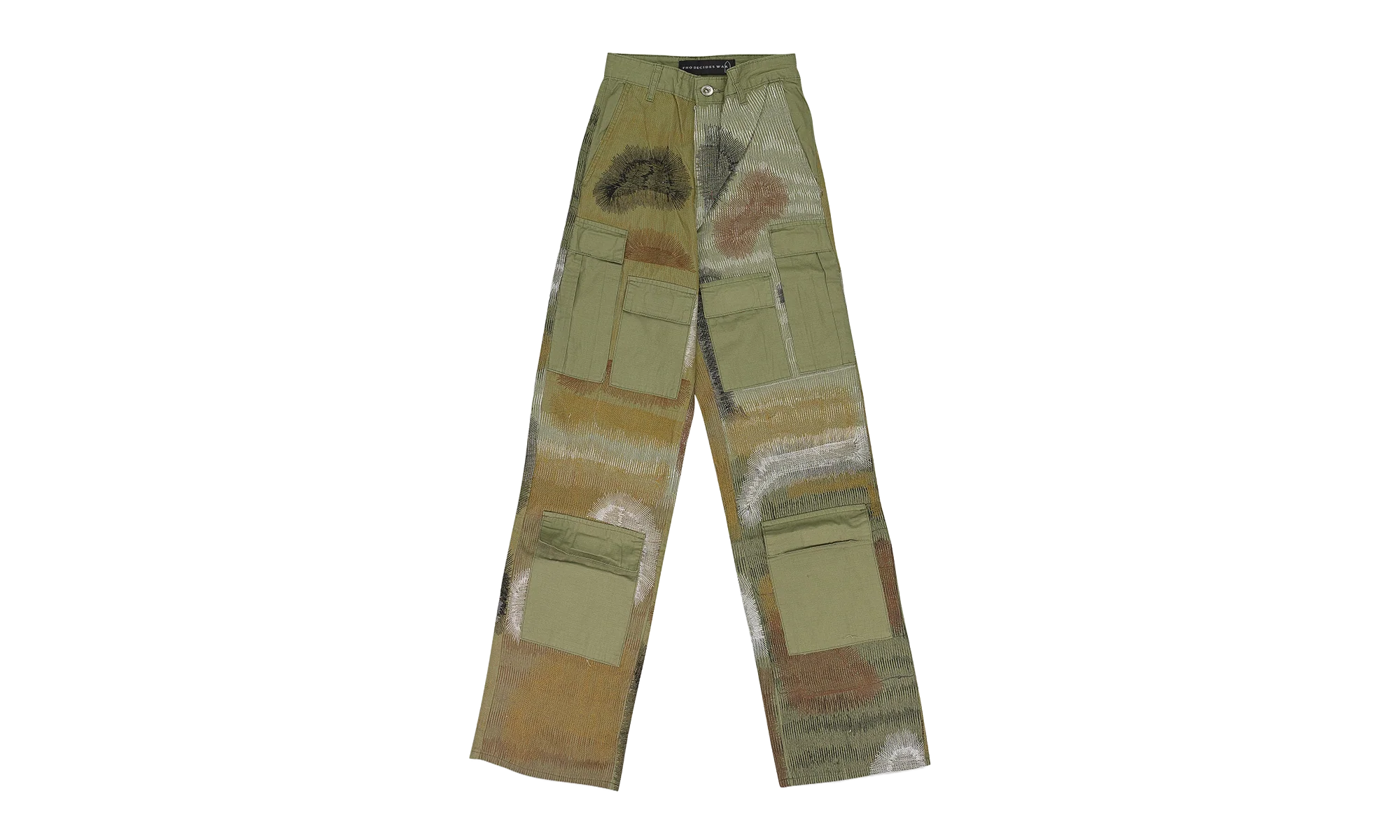 Camouflage Embroidery Pant "Green" 11200600011AW23