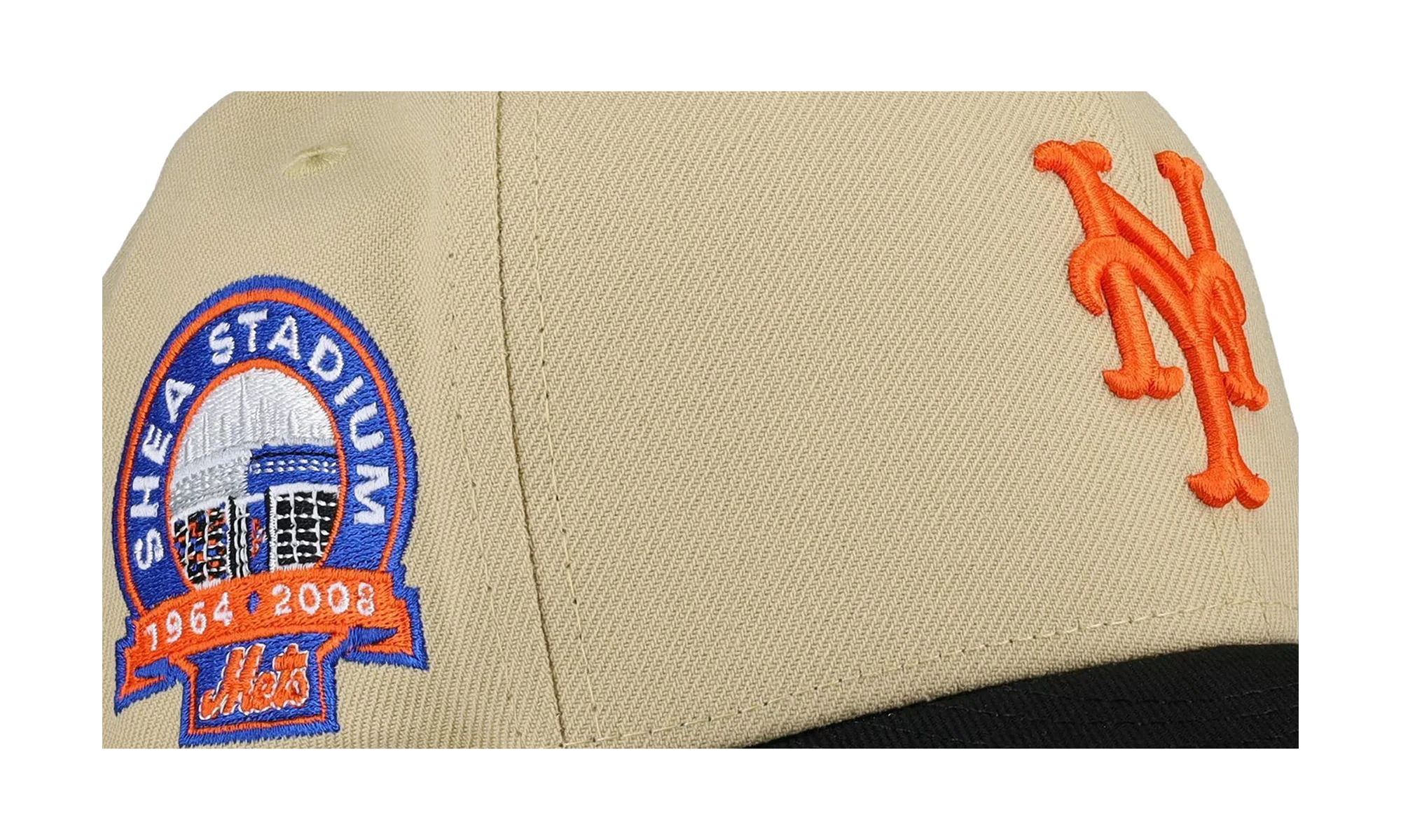 59FIFTY New York Mets Shea Stadium Vegas Fitted Hat "Gold" 123451297568