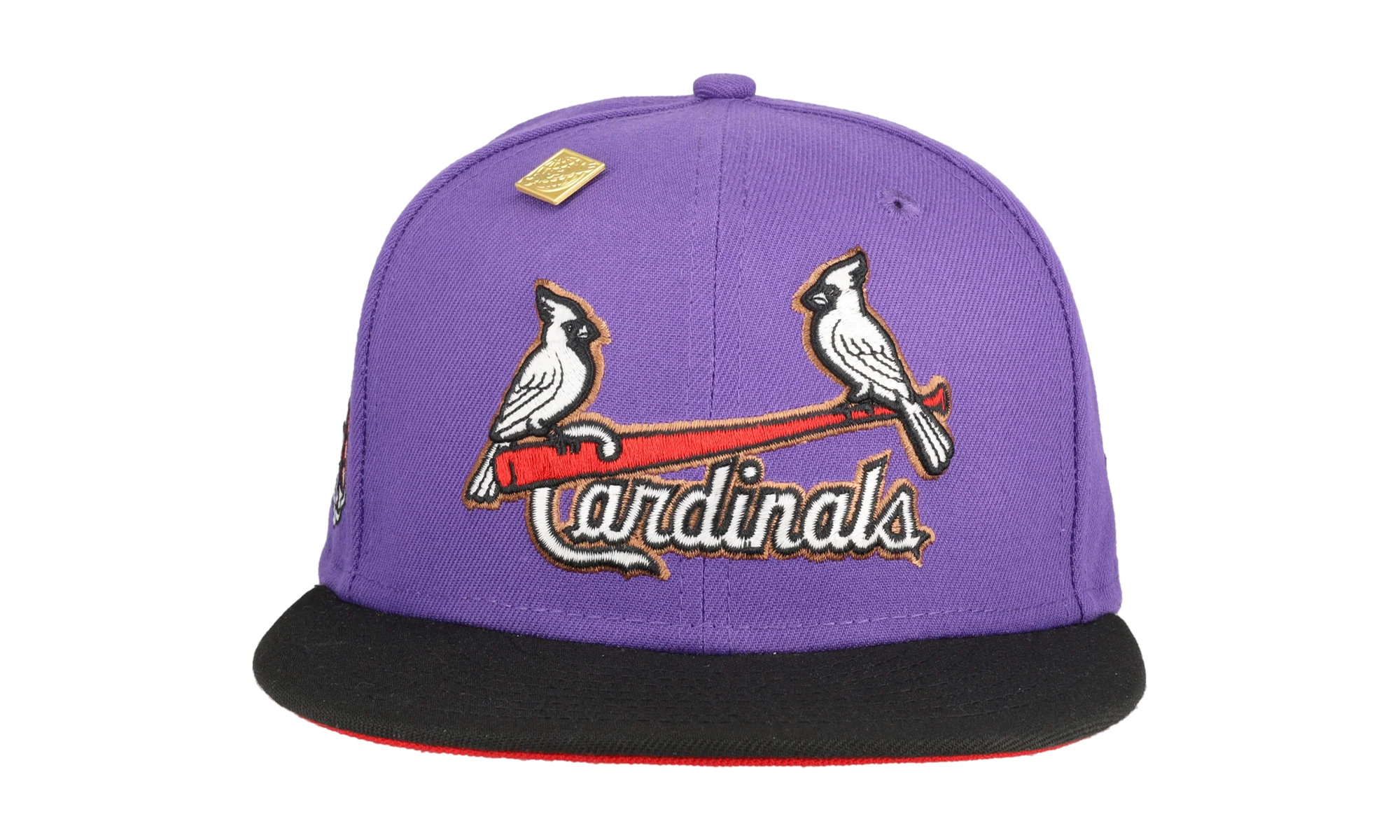 59FIFTY St. Louis Cardinals Busch Stadium Final Season Patch Fitted Hat "Tan / Teal" NE385