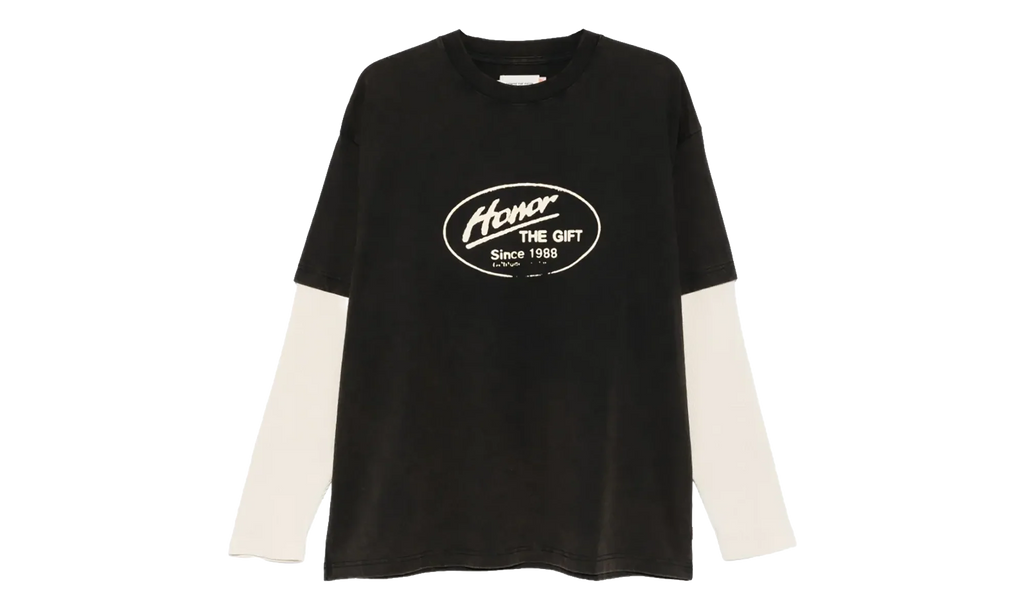 Just Be Long-Sleeve Tee "Black" HTG260198 BLK