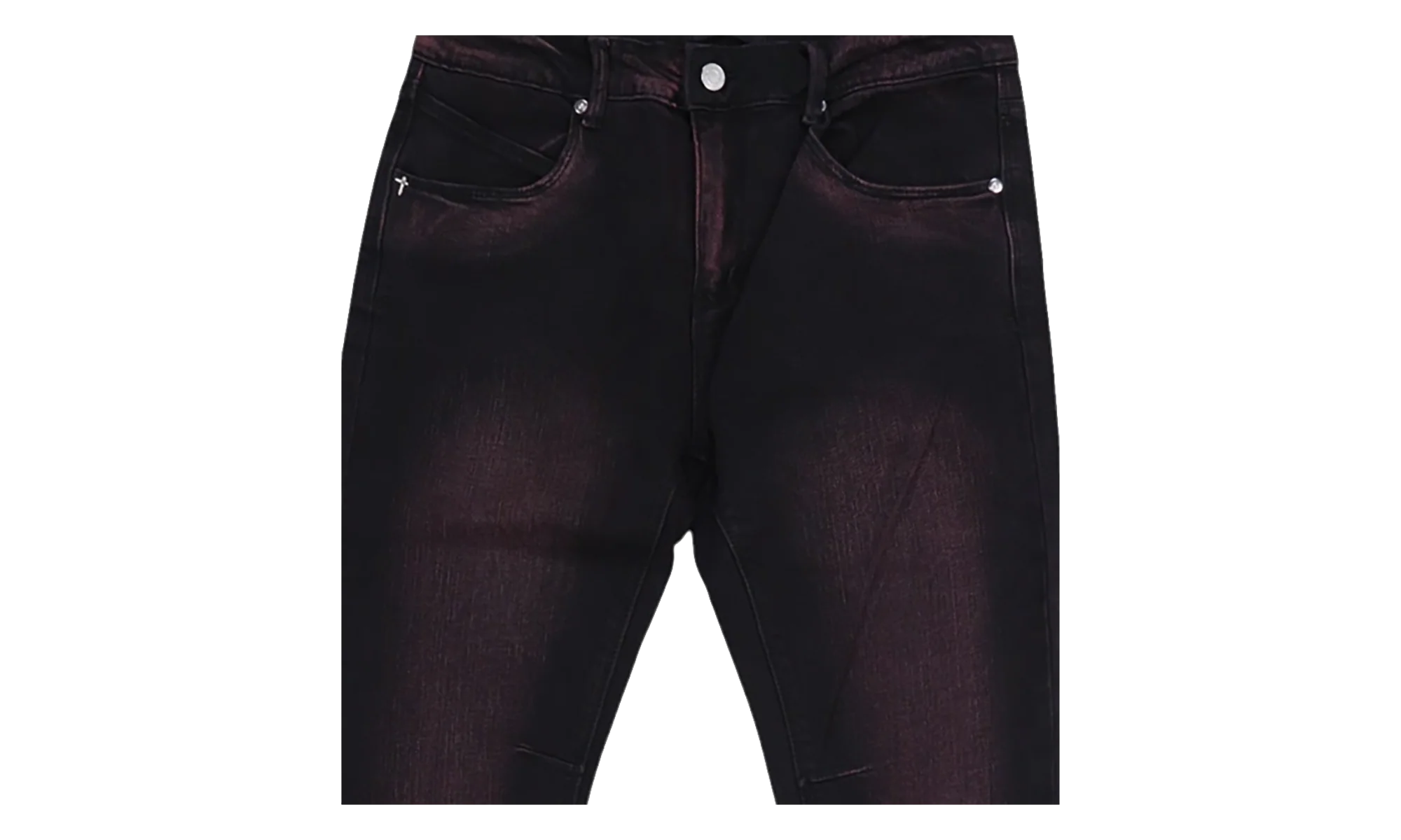 Olivier Highlight Tapered Denim Jeans "Black" MF24D835 B1838BKRDH