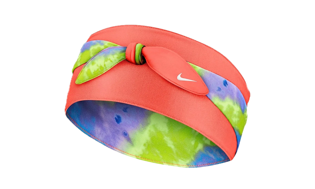 BANDANA PRINTED HEAD TIE REVERSIBLE "Purple Pulse / Bright Mango / White" N.000.2750.937