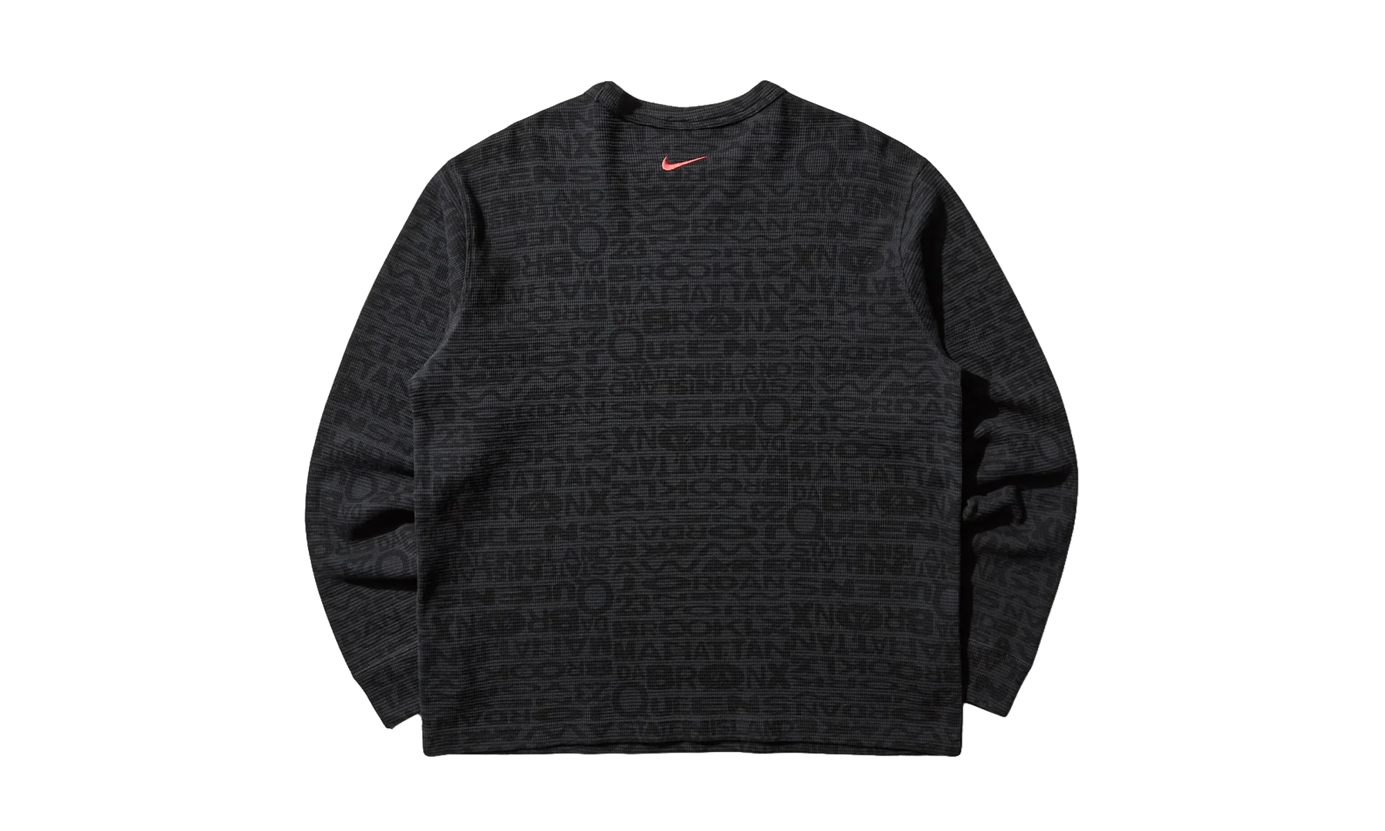 Jordan x Awake NY Thermal Shirt "Black / University Red" IB7955 010