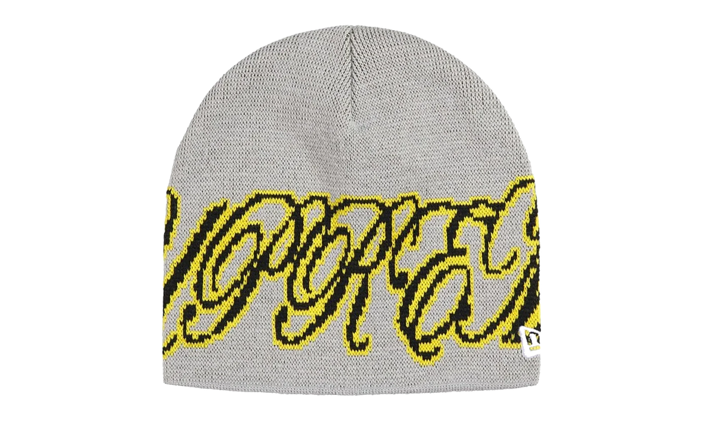 New Era Cursive Beanie "SS26 - Grey" SU27256