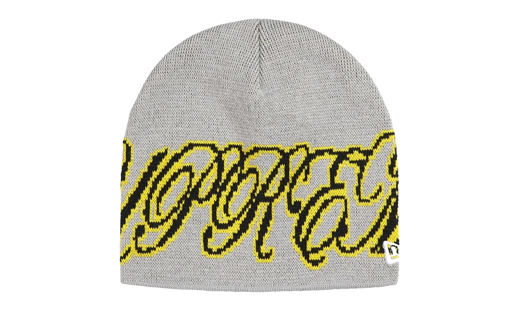 New Era Cursive Beanie "SS26 - Grey" SU27256