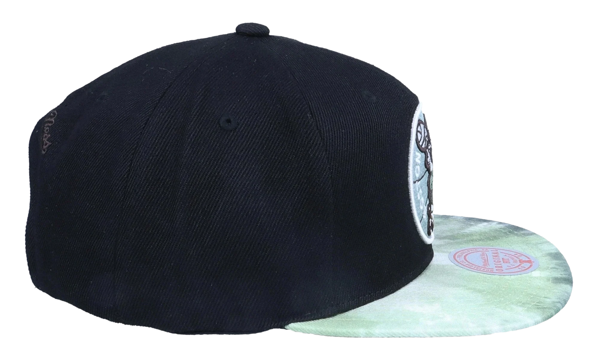 NBA Hardwood Classics Blitzed Snapback Cap "Boston Celtics - Black" 6HSSMM20062 BCEBLCK