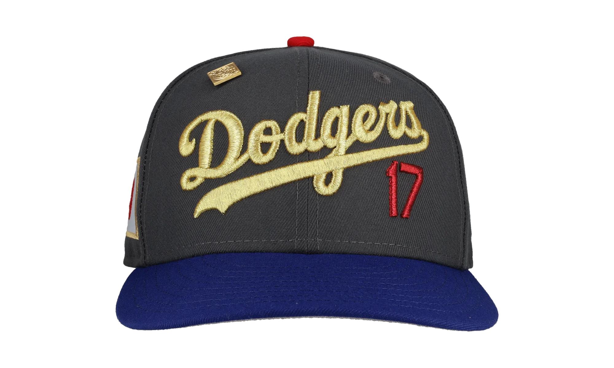 59FIFTY Los Angeles Dodgers Japan Fitted Hat "Graphite / Gold / Blue" NE154