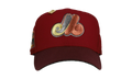 59FIFTY Montreal Expos Olympic Stadium Fitted Hat "Two-Tone Maroon" NE171