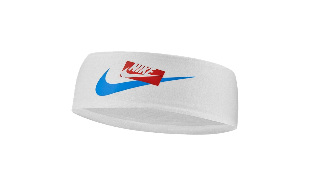 FURY HEADBAND 2.0 PRINTED "White / Chile Red / Light Photo Blue" N.000.2004.121