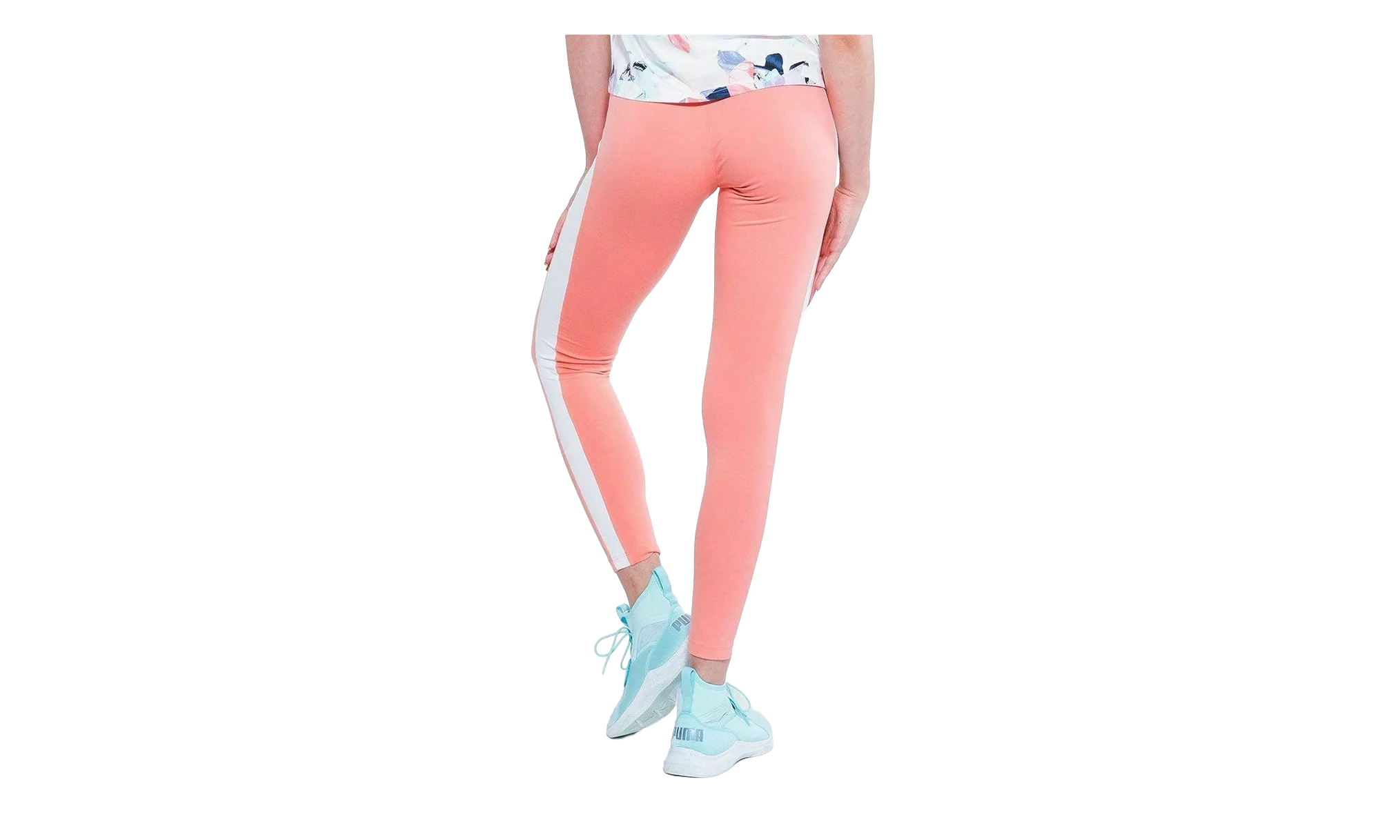 Classics Logo T7 Leggings WMNS "Pink" 575075 60