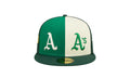 Oakland Athletics Logo Pinwheel 59FIFTY Fitted Cap "Multi" 60285373