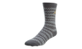 Jordan Retro 10 City Socks "Dark Grey / Pure Platinum / Metallic Silver" 806407 021