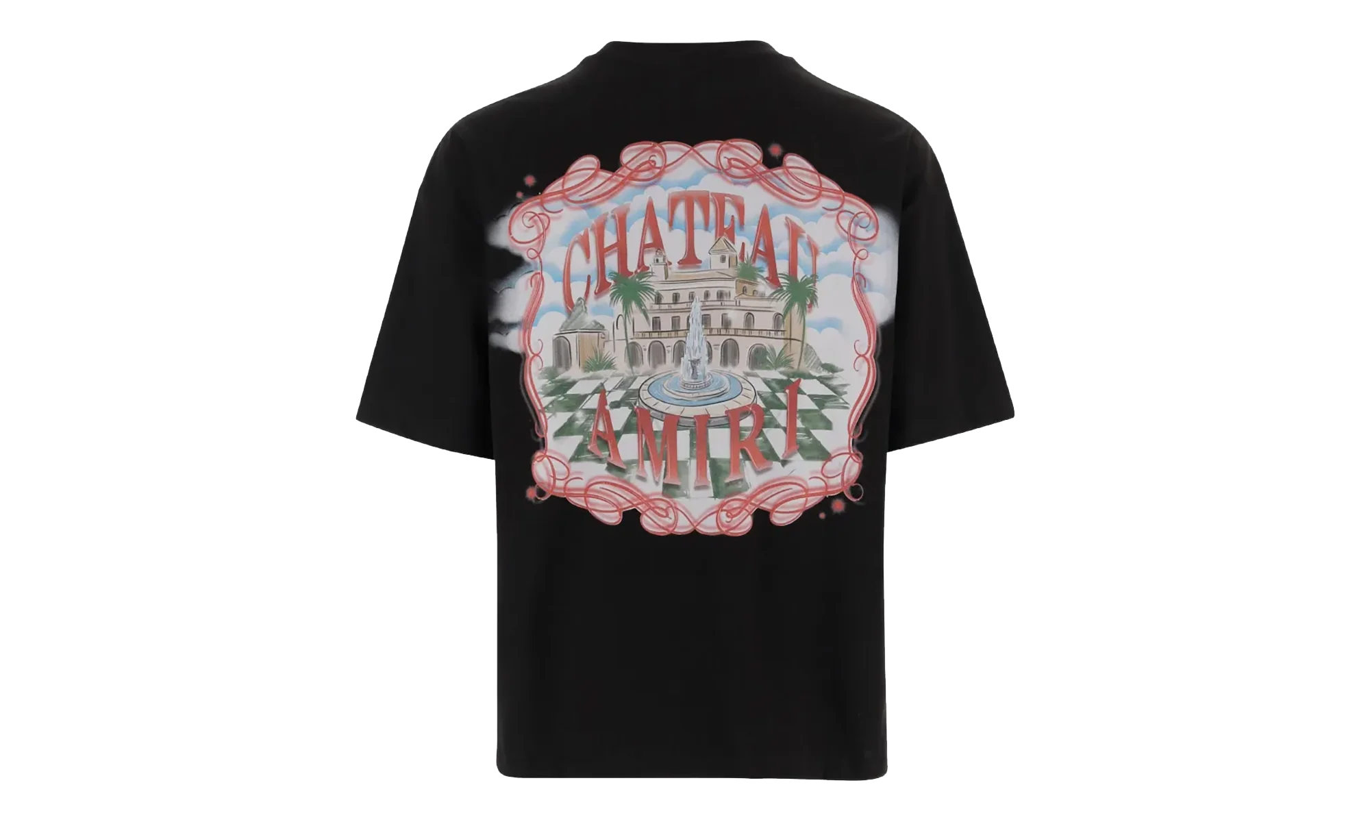 Chateau Sketch Oversize Tee "Black" AMTOJR1123 001