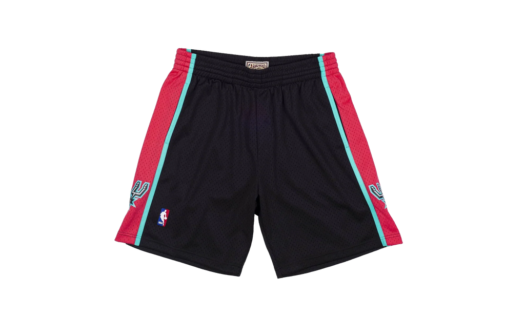 NBA Reload Swingman Shorts "1998 San Antonio Spurs - Black" SMSHCP19307 SASBLCK98