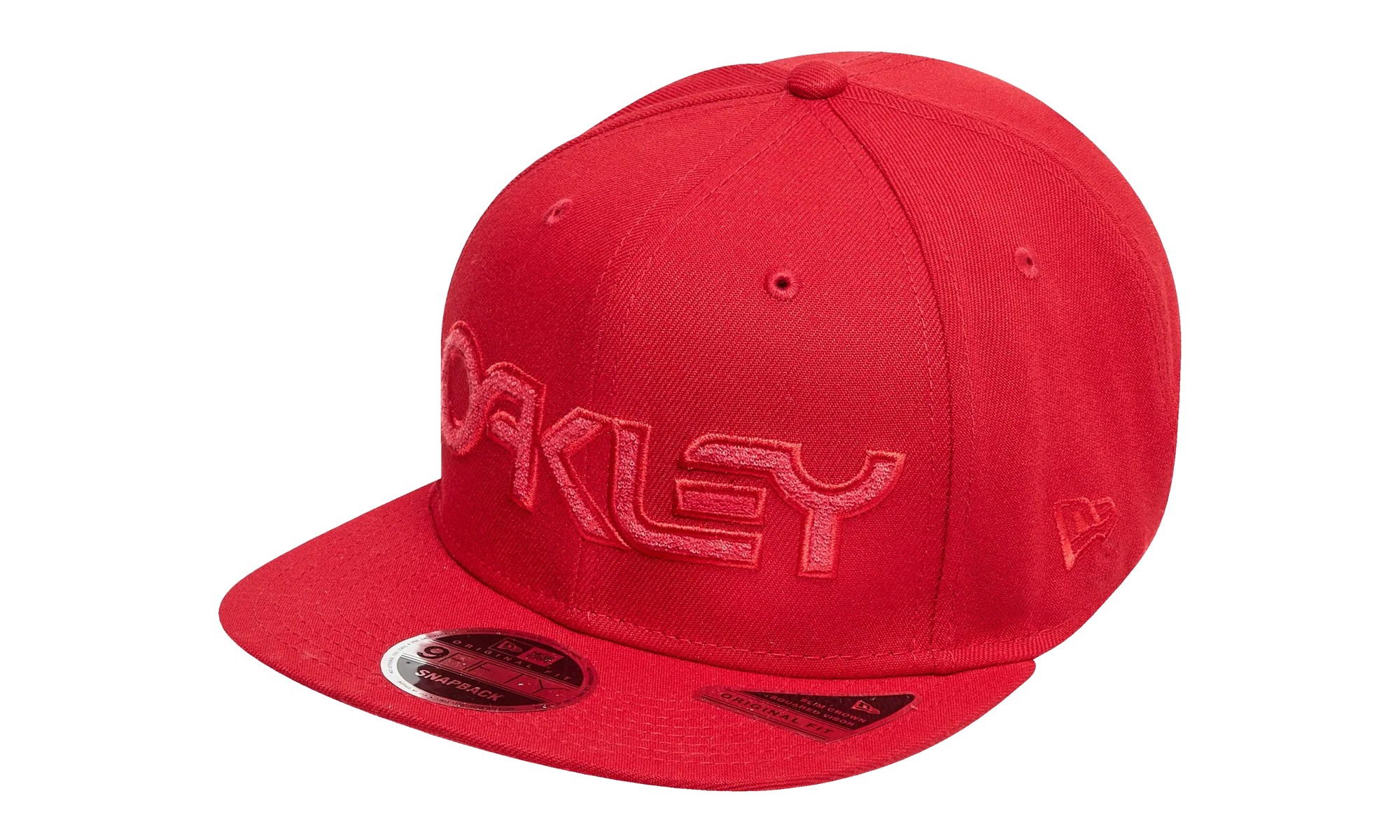 9FIFTY OAKLEY x NewEra New Patch Snapback Hat "Red Line" FOS900867 465