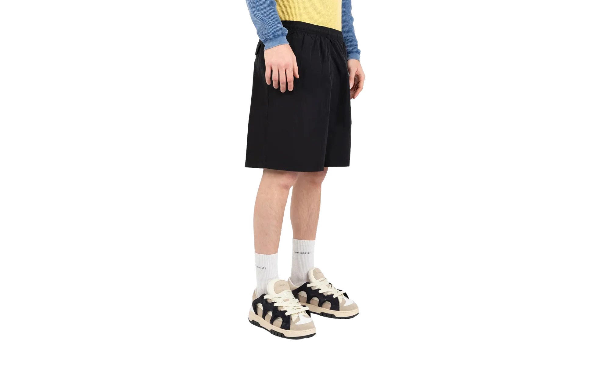 Court Shorts "BLAC BLACK" 112330 BLAC