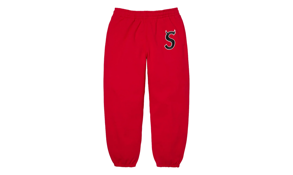 Devil S Logo Sweatpant "SS26 - Red" SU27319