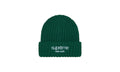 Classic Logo Chunky Ribbed Beanie "FW24 - Dark Green" SU845