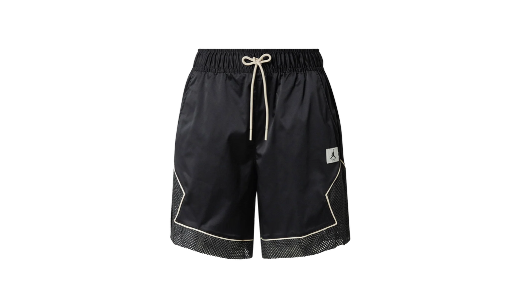 Jordan Essentials Diamond Shorts WMNS "Black - Dark Smoke Grey" DO5041 010