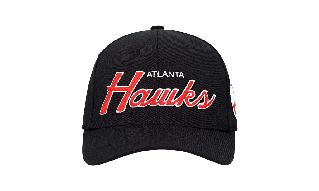 NBA Team Script 2.0 Stretch Snapback Cap "Atlanta Hawks - Black" HHSS3281 AHAYYPPPBLCK