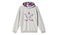 Originals S Rose Hoodie GS "Grey Heather / Multicolor / Fresh Pink" S96103