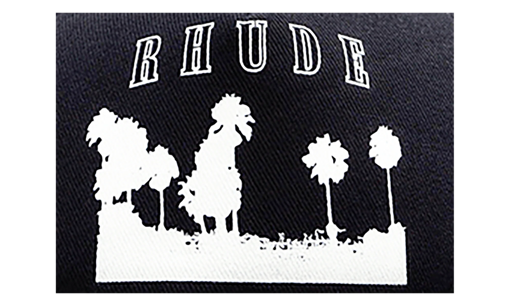 Thousand Palms Trucker Hat "Black / White" FW25HA010123028