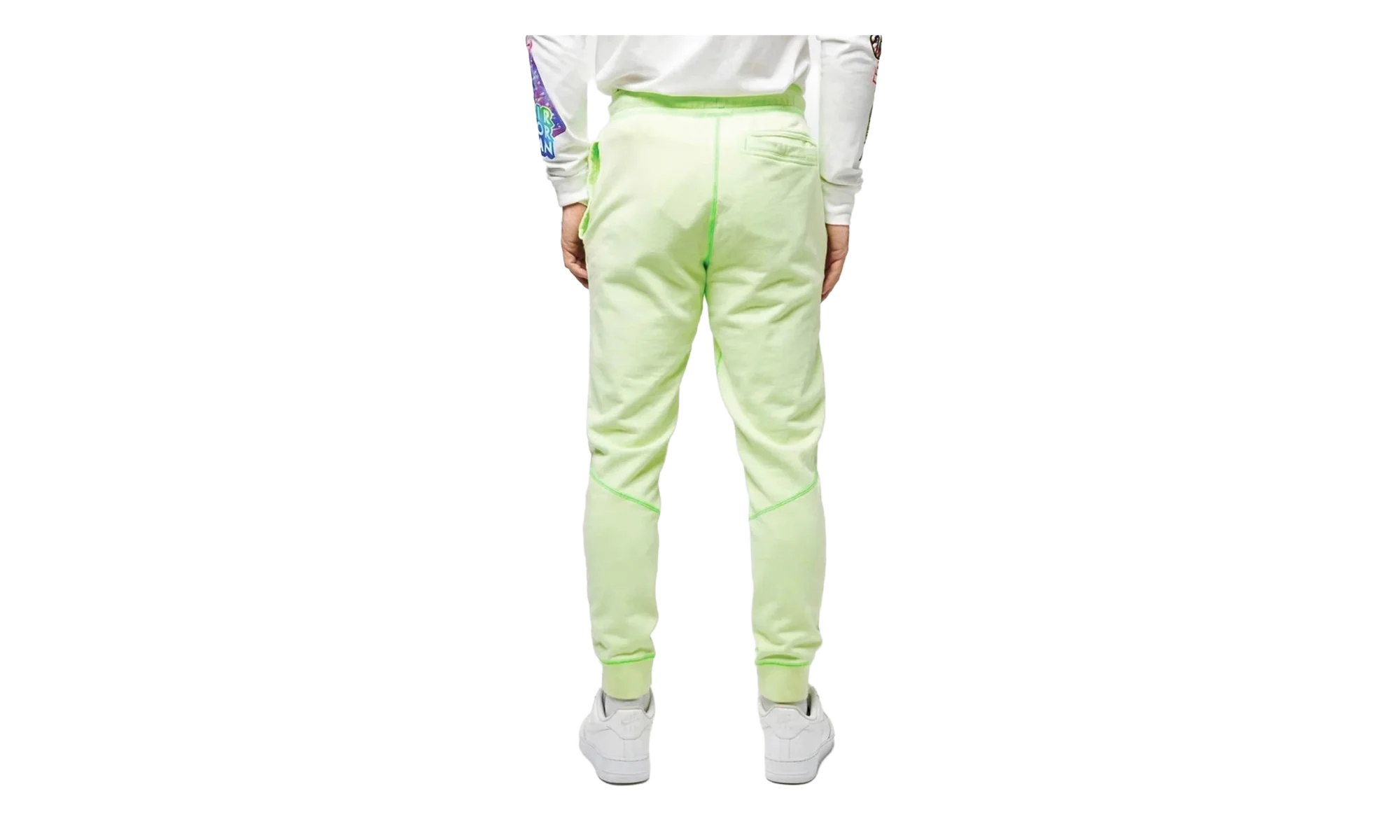 Jordan MJ Wings Washed Fleece Pants "Ghost Green" CD4575 380