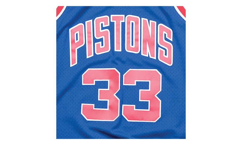 Detroit Pistons Grant Hill Swingman Jersey "1995 - 96 Road" 021EB1AA