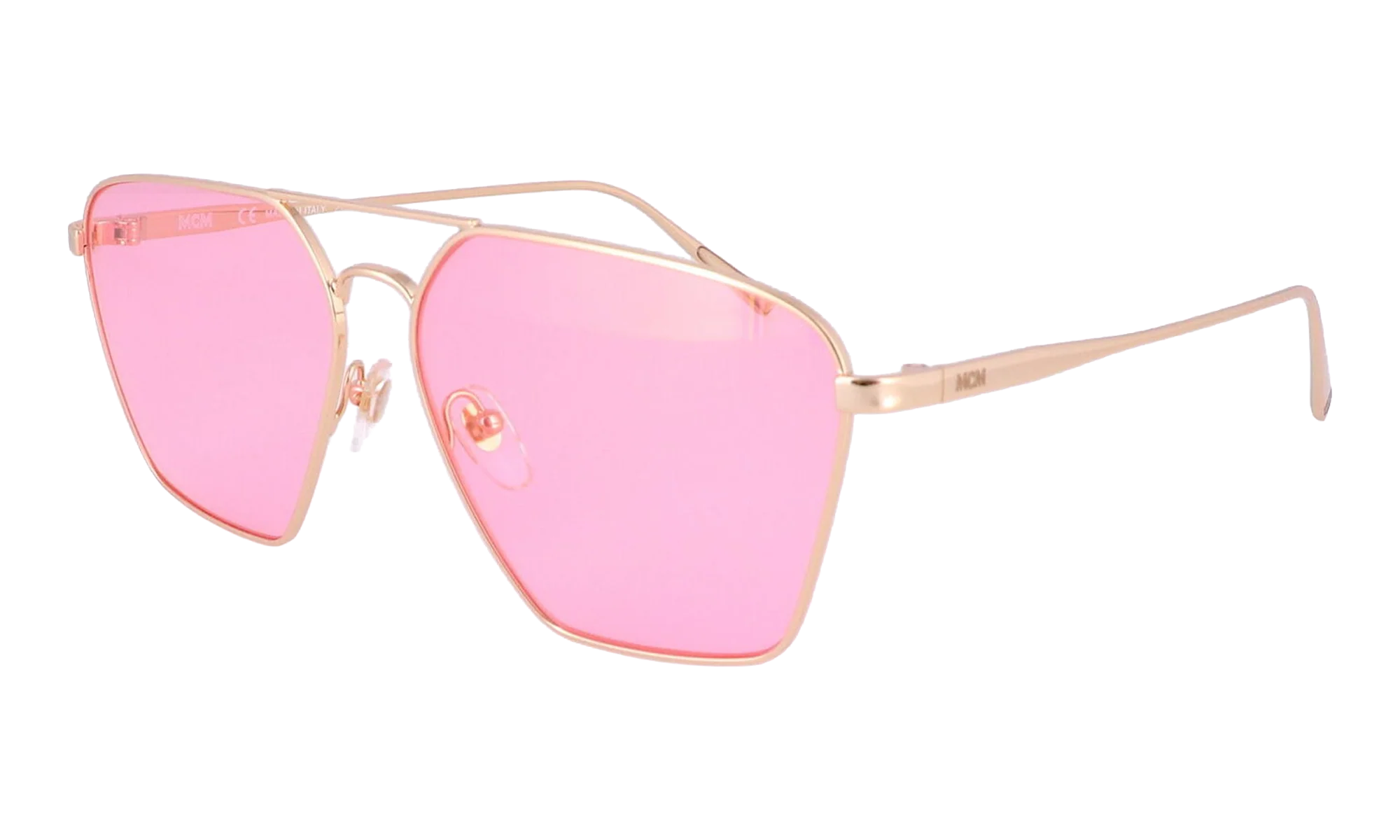 Rectangle Sunglasses "Shiny Gold" MCM130S-726
