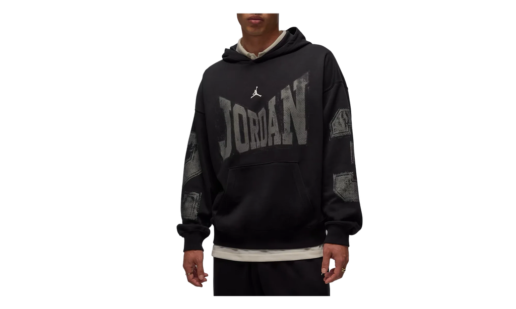 Jordan Brooklyn Collegiate Pullover Hoodie "Black Sail'" HV0093 010