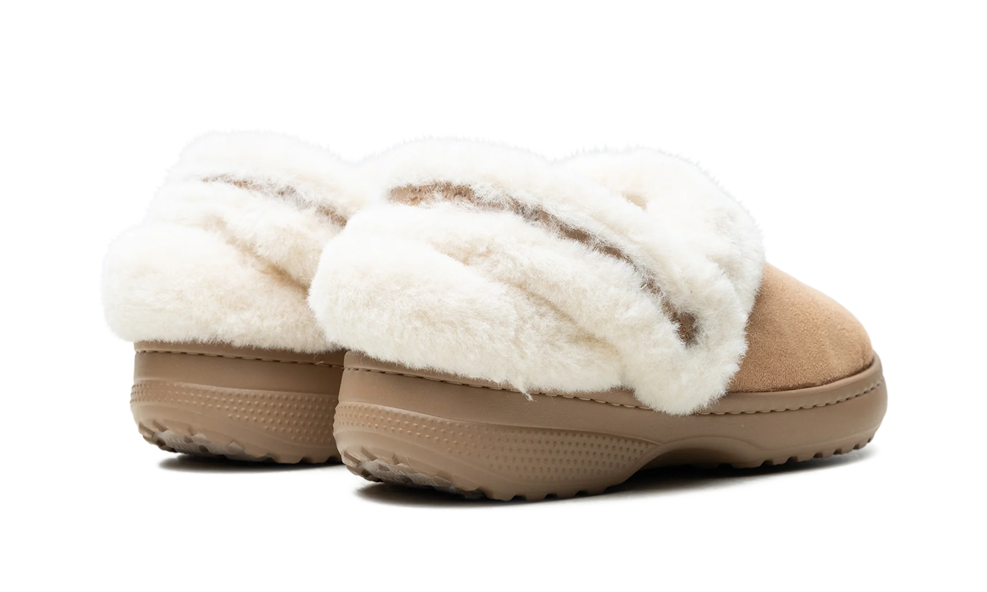 Classic Unfurgettable Vegan Suede Clog "Sepia" 212106 2EY