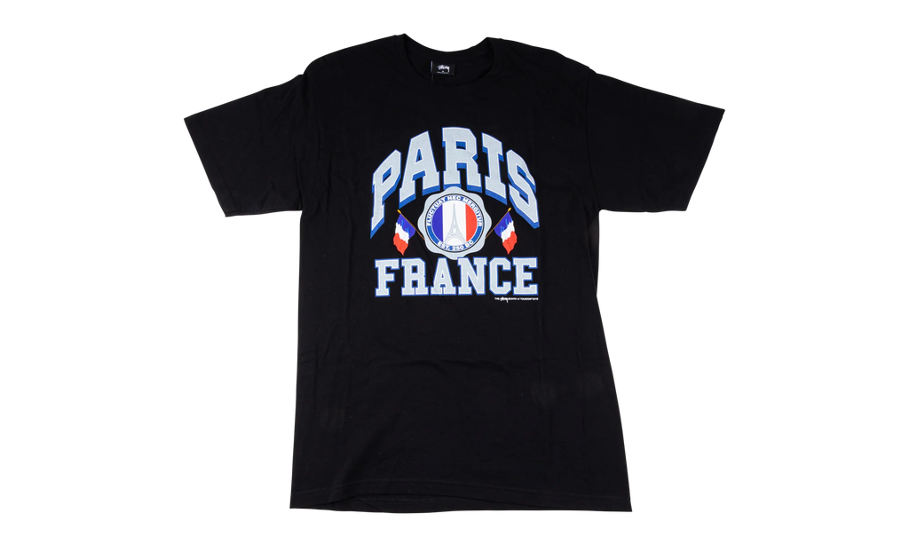 Paris France Tee "Black" STUS311