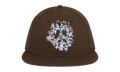 Peace Wreath Snapback Hat "Brown" DT571
