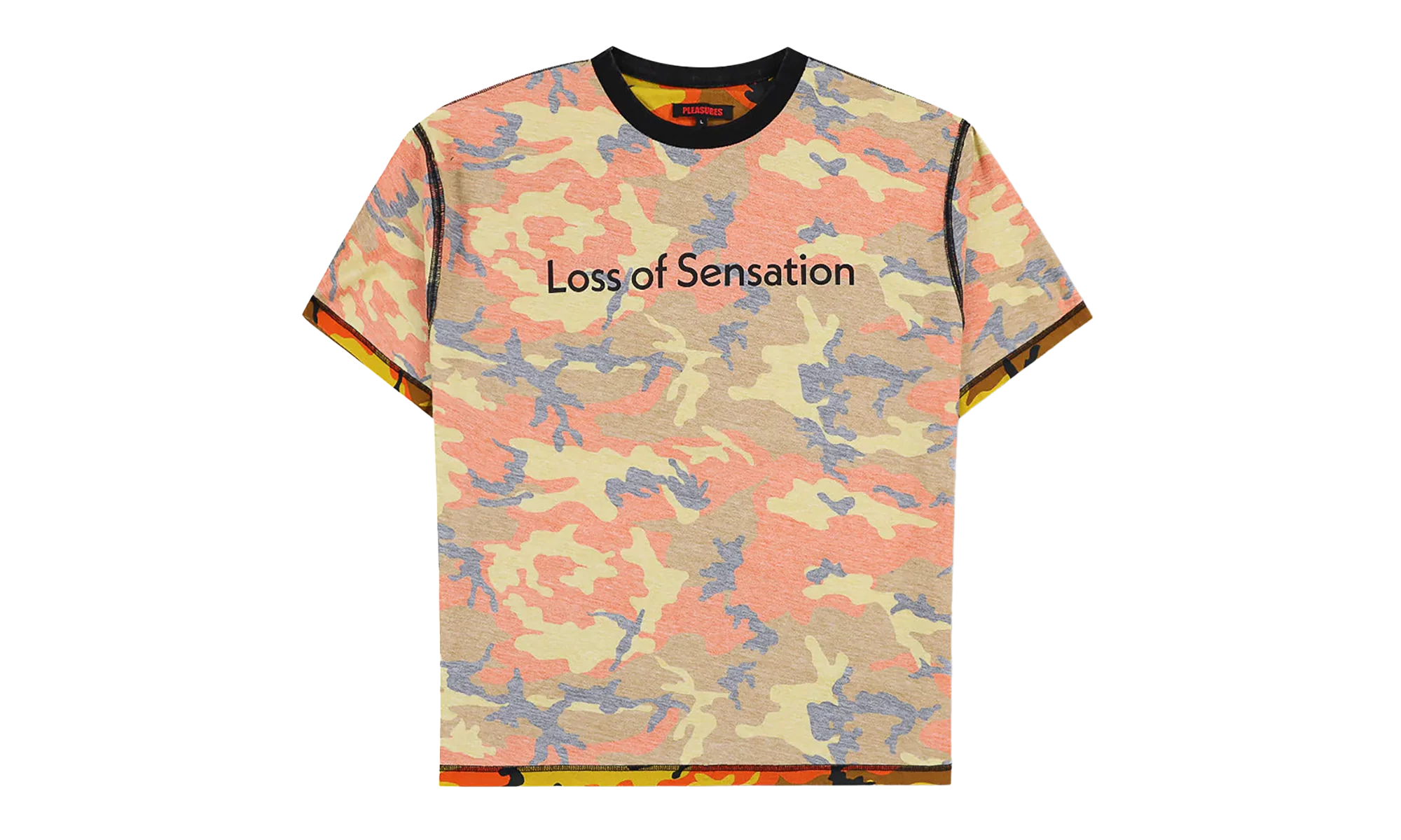 Sensation SS Camo Reversible Tee "Orange" P26SP024-ORG