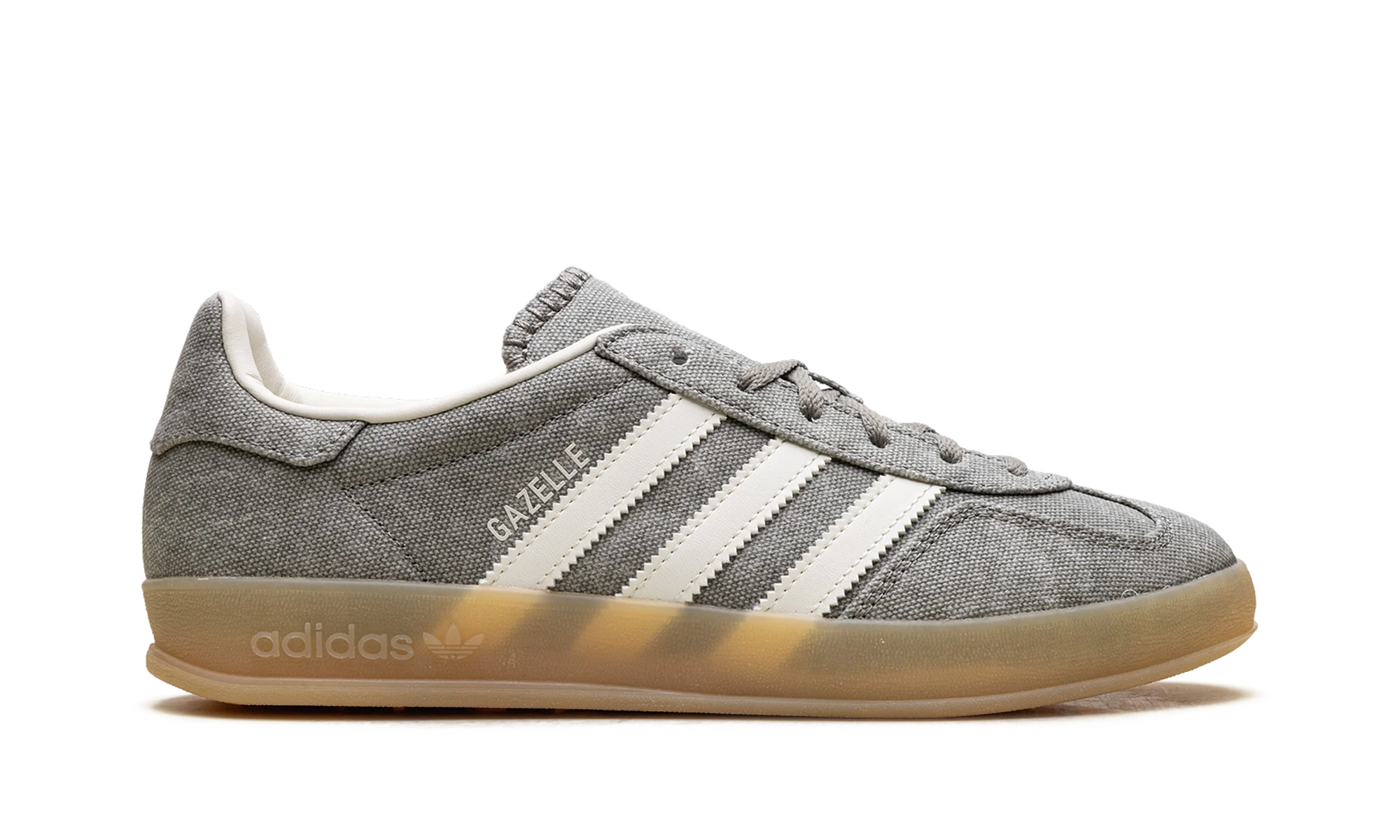 Gazelle Indoor WMNS "Silver Pebble Off White Canvas" IH7033