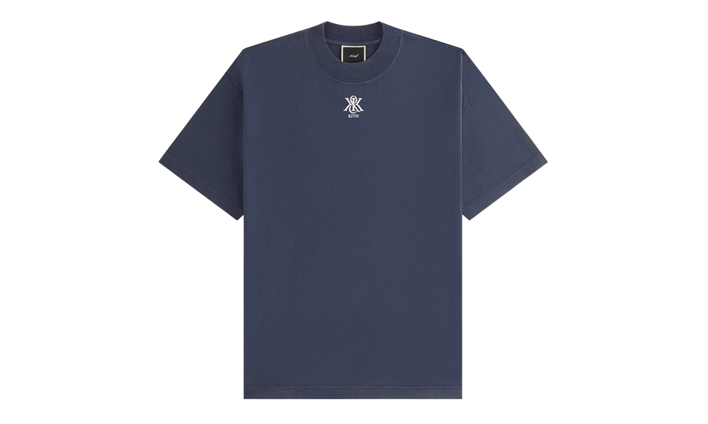 Mockneck Vintage Sueded Tee WMNS "Dark Blue" KITH126