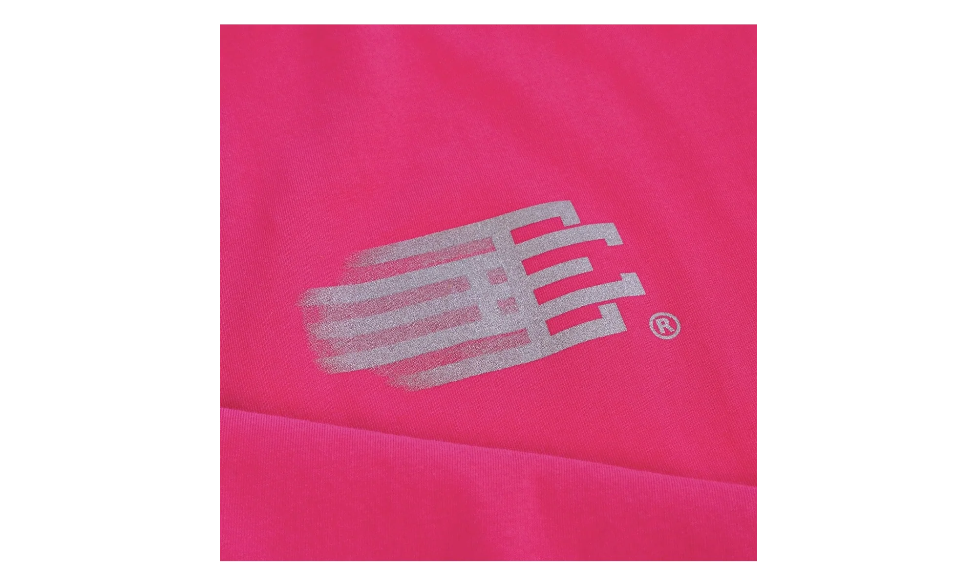 EE BASIC T-SHIRT "FW24 - Dark Pink/Reflective Grey" EE822