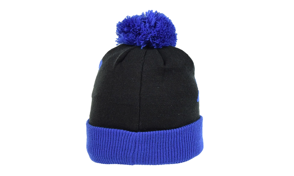 New York Knicks Cuffed Knit Pom Beanie "Black / Blue" 60268803