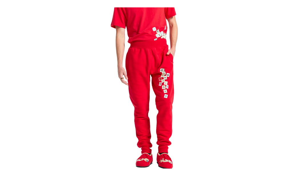 Scrabble Reverse Weave Jogger Pants "Scarlet" P3700 590723040