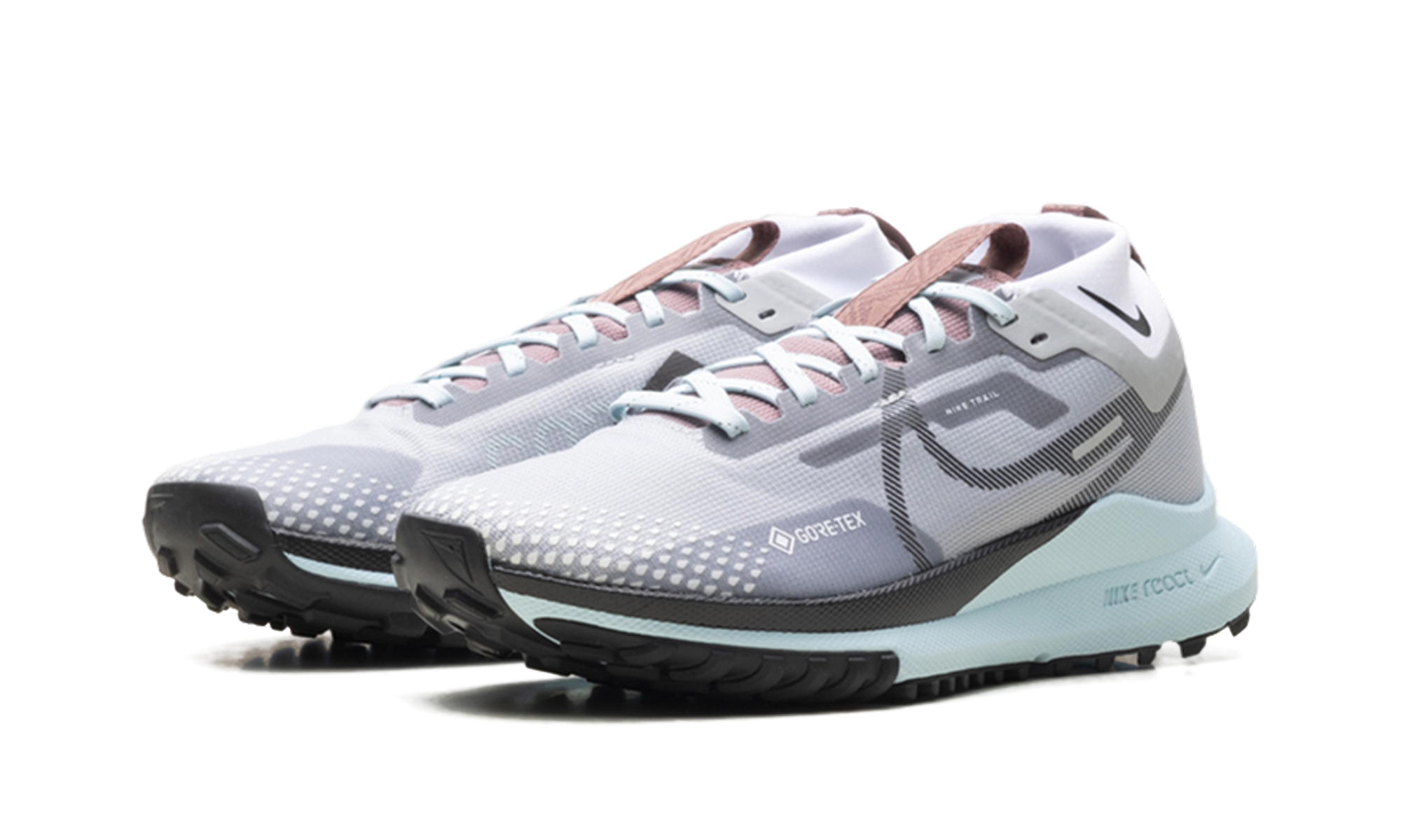 React Pegasus Trail 4 Gore-Tex WMNS"Light Smoke Grey Glacier Blue Football Grey Black" DJ7929 005