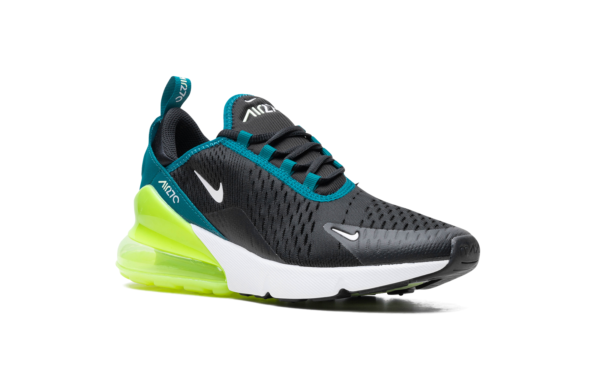 Air Max 270 GS "Black Bright Spruce Volt" 943345 026
